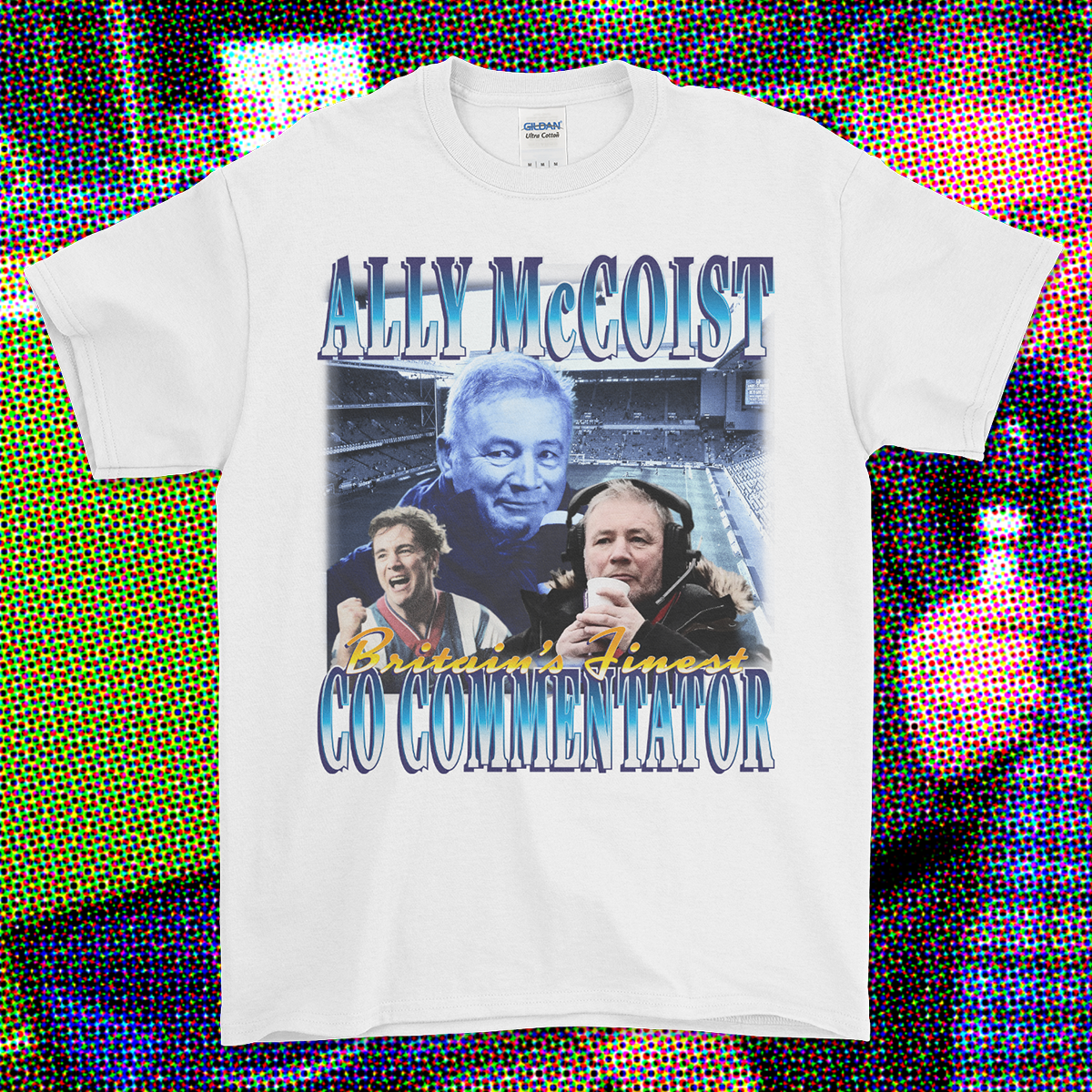 BRITAIN'S FINEST CO-COMMENTATOR T-SHIRT