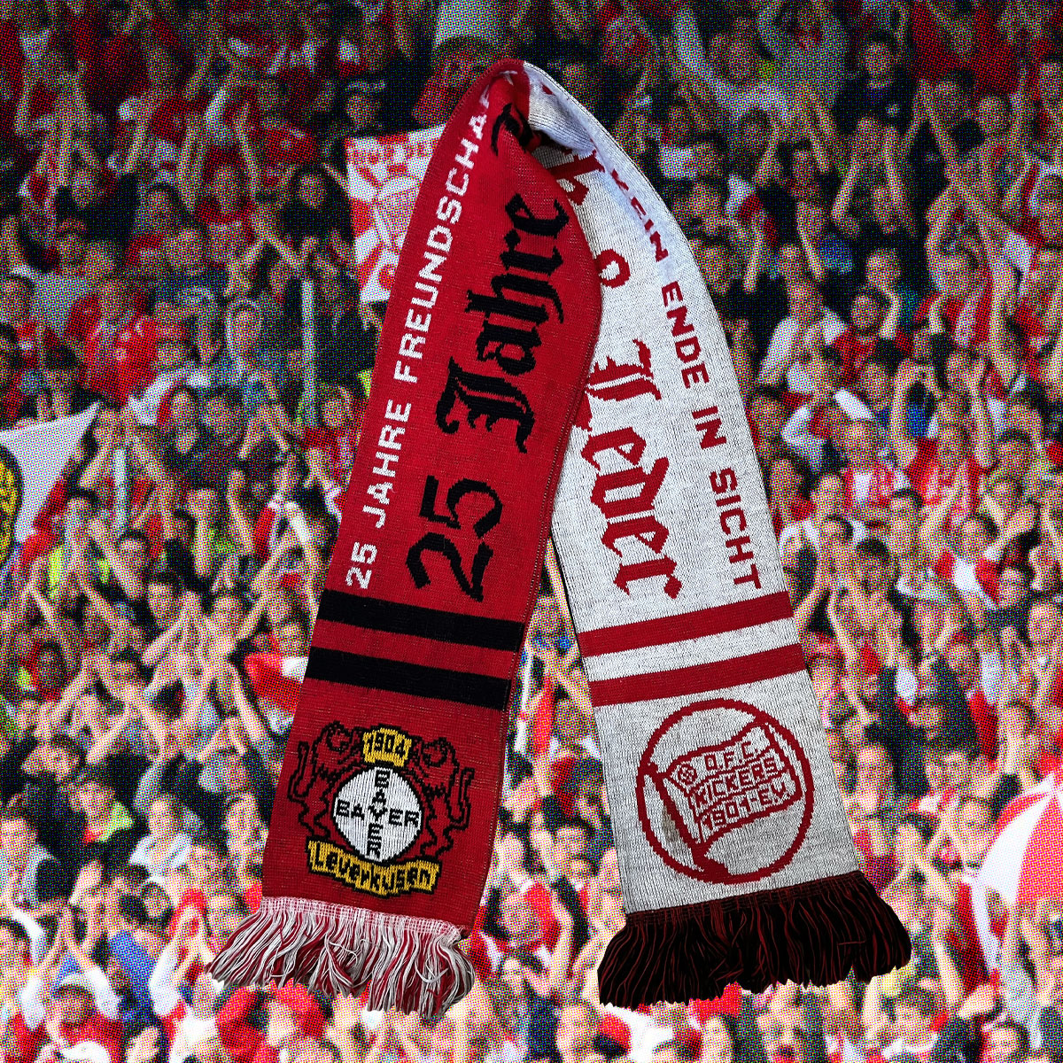 LEVERKUSEN / OFFENBACH FRIENDSHIP SCARF