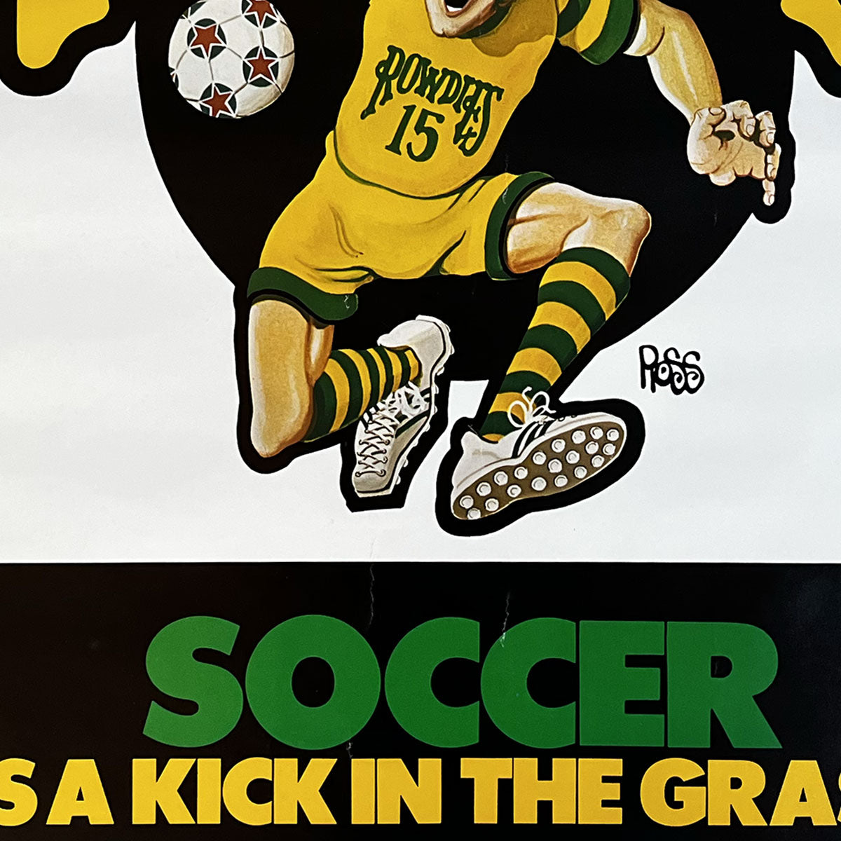 TAMPA BAY ROWDIES VINTAGE POSTER