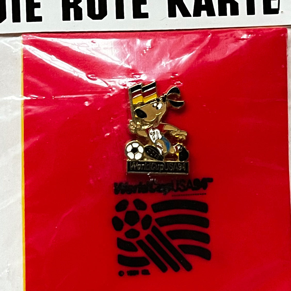 DIE ROTE KART USA 94 PIN BADGE SET