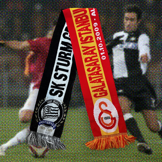GALATASARAY v STURM GRAZ VINTAGE SCARF