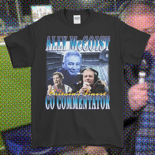 BRITAIN'S FINEST CO-COMMENTATOR T-SHIRT